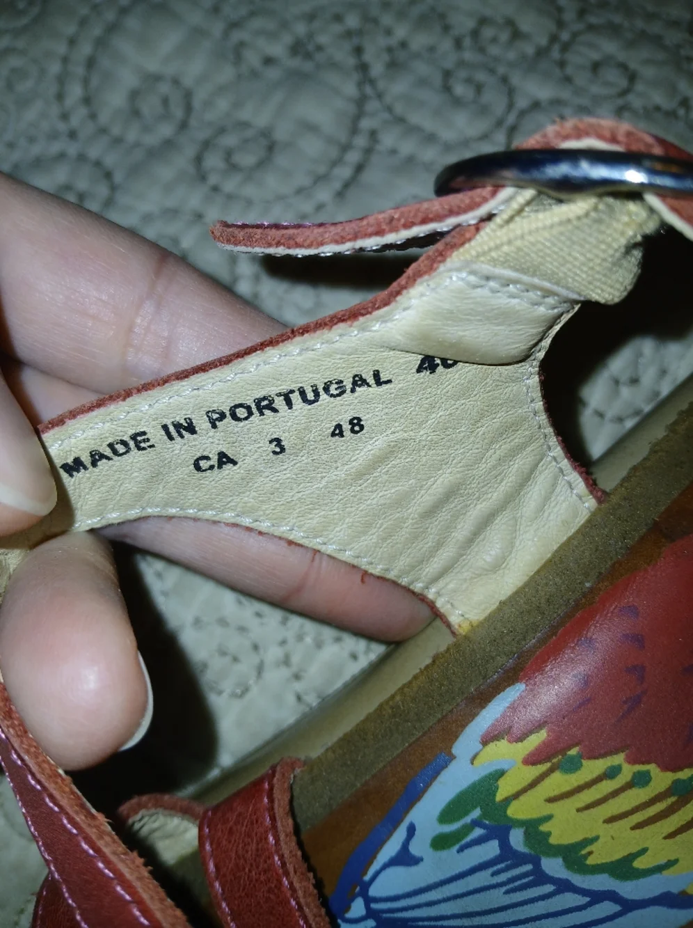 Dansko Red Strappy Sandals Size 9 - Picture 5 of 5